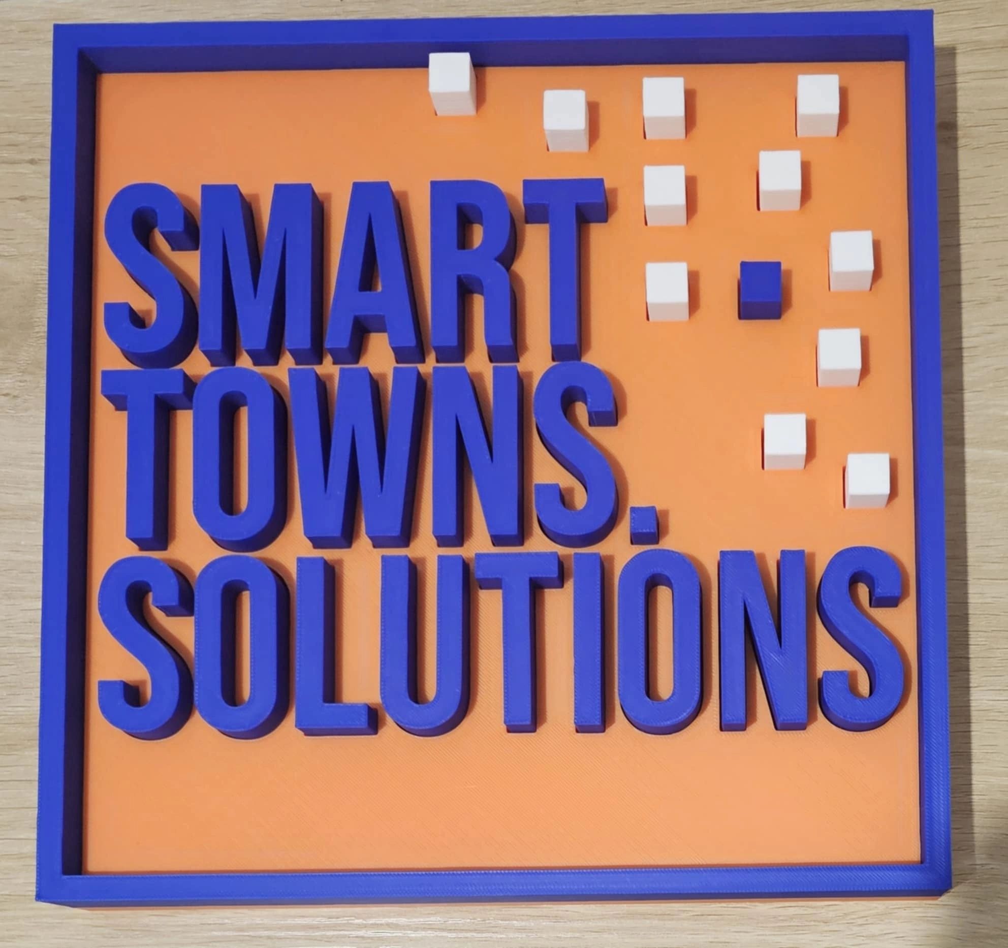 Custom 3D-printed signage project